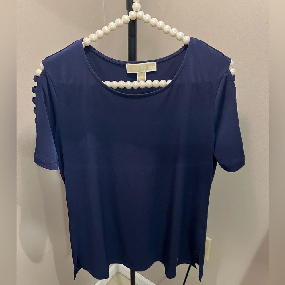 Michael Kors Women's Navy blue Top Size M